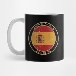 Vintage Kingdom of Spain Europe European EU Flag Mug